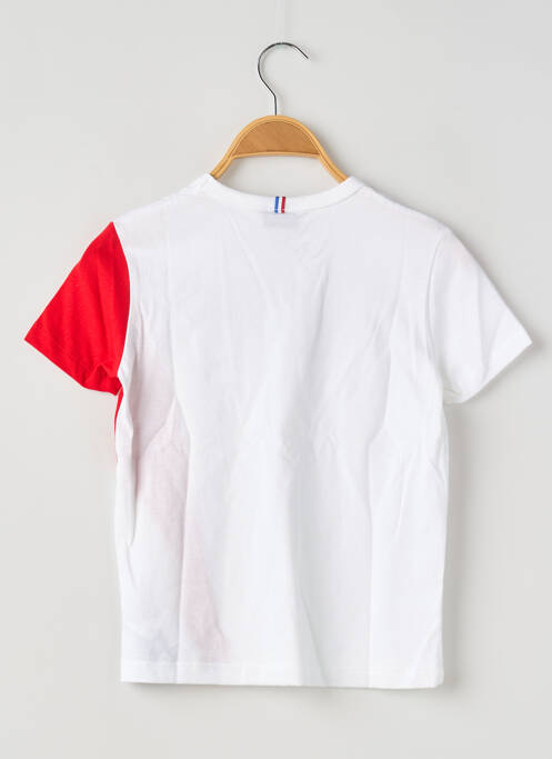 Tricou alb LE COQ SPORTIF băiat