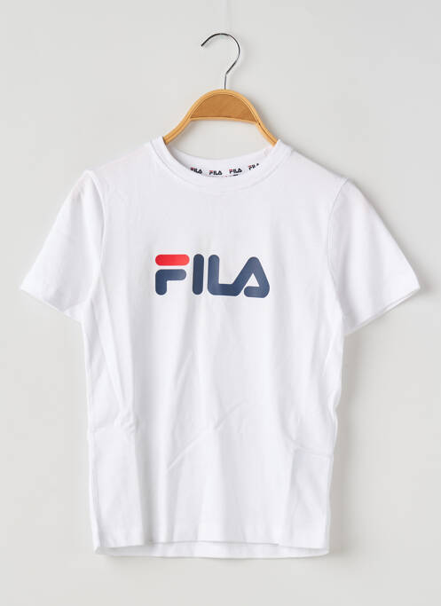 Tricou alb FILA copil