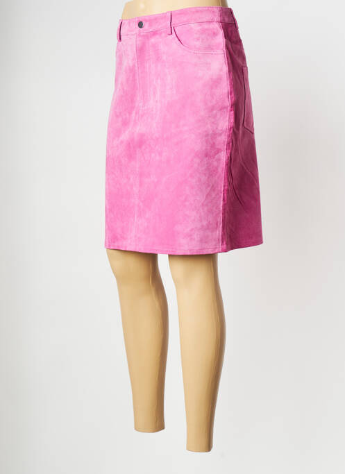Fustă mini roz VILA femeie