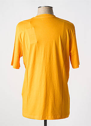 Tricou guler rotund portocaliu JACK & JONES bărbat