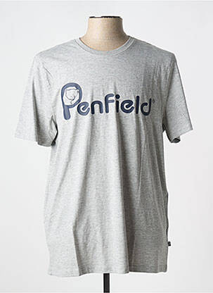 Tricou guler rotund gri PENFIELD bărbat