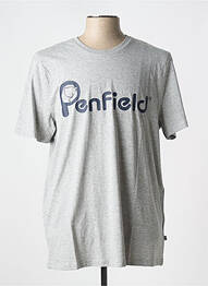 Tricou guler rotund gri PENFIELD homme