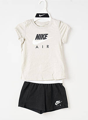 Set șort gri NIKE fată