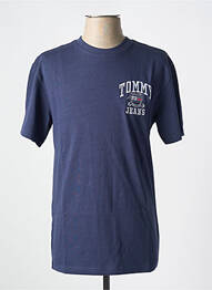 Tricou guler rotund albastru TOMMY HILFIGER homme