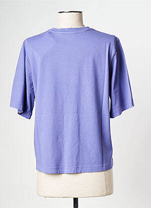 Tricou guler rotund violet STELLA FOREST femeie