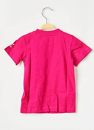 Tricou guler rotund roz ADIDAS copil