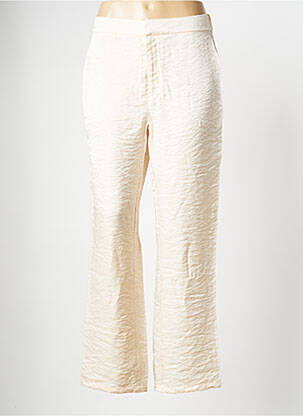 Pantalon larg bej OBJECT femeie