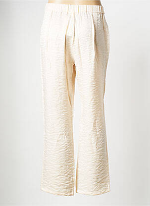 Pantalon larg bej OBJECT femeie
