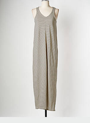 Rochie lungă bej SELECTED femeie