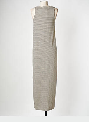 Rochie lungă bej SELECTED femeie