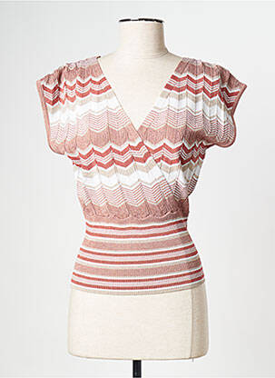 Pulover roz MORGAN femeie