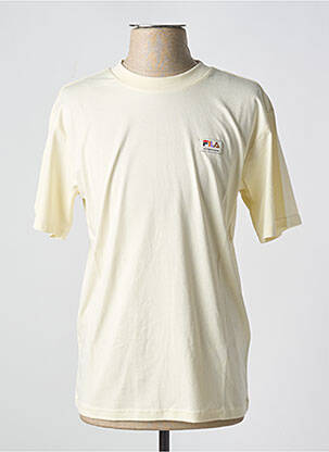 Tricou guler rotund bej FILA bărbat