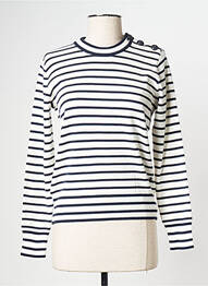 Hanorac alb PETIT BATEAU femme