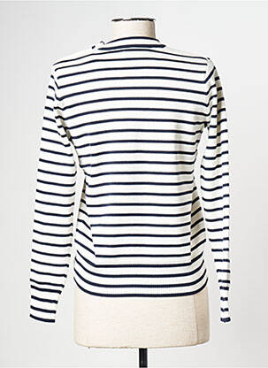 Hanorac alb PETIT BATEAU femeie
