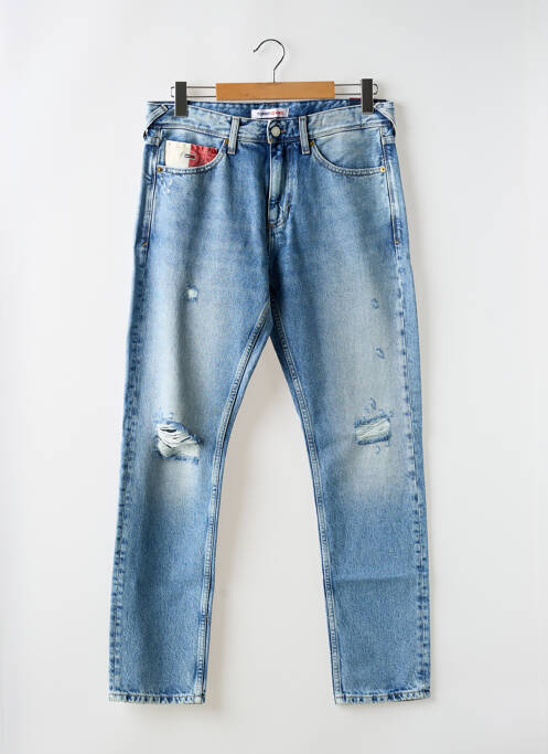 Blugi cu croială slim albastru TOMMY HILFIGER bărbat