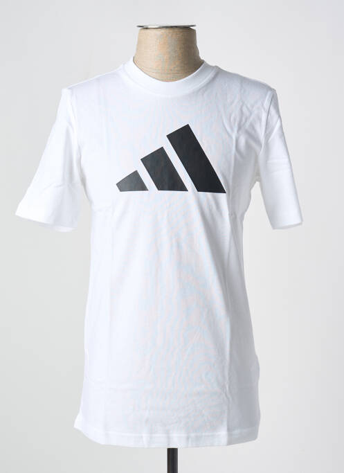 Tricou alb ADIDAS bărbat