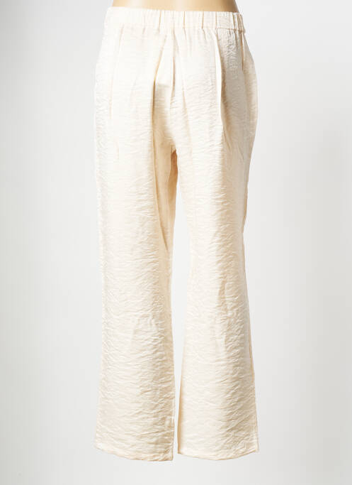 Pantalon larg bej OBJECT femeie