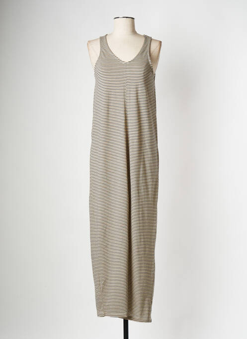 Rochie lungă bej SELECTED femeie