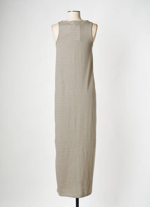 Rochie lungă bej SELECTED femeie