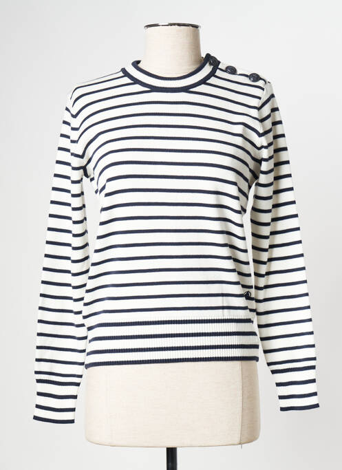 Hanorac alb PETIT BATEAU femeie