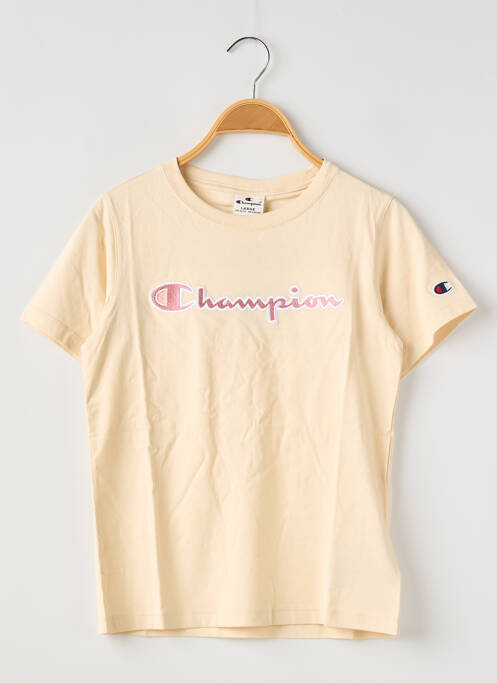 Tricou bej CHAMPION fată