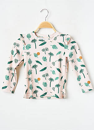 Top de baie bej LIEWOOD fată