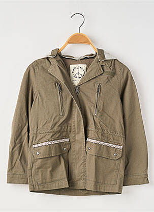 Palton scurt verde IKKS JUNIOR fată