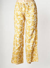 Pantalon drept galben STELLA FOREST femeie