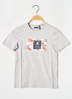 Tricou gri IKKS JUNIOR băiat