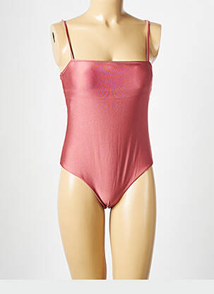 Costum de baie dintr-o singură piesă roșu PIECES femeie