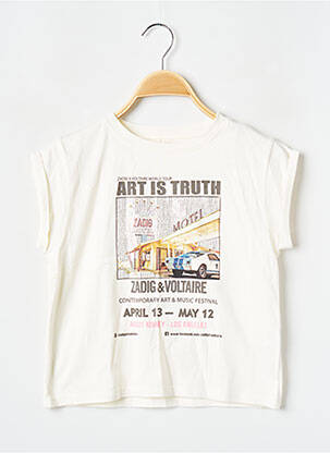 Tricou guler rotund bej ZADIG & VOLTAIRE fată