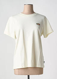 Tricou guler rotund alb VANS femme
