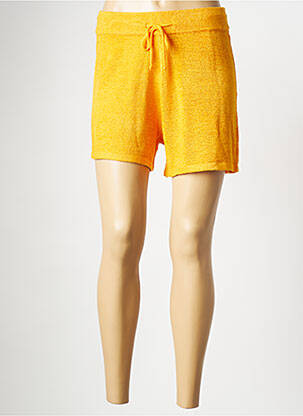 Șort galben ICHI femeie