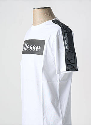 Tricou guler rotund alb ELLESSE bărbat