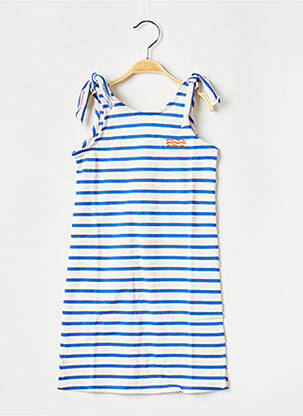 Rochie midi albastru ARSENE ET LES PIPELETTES fată