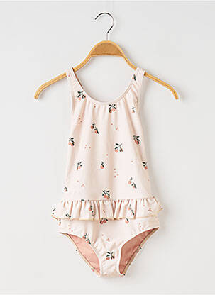 Costum de baie dintr-o singură piesă bej LIEWOOD fată