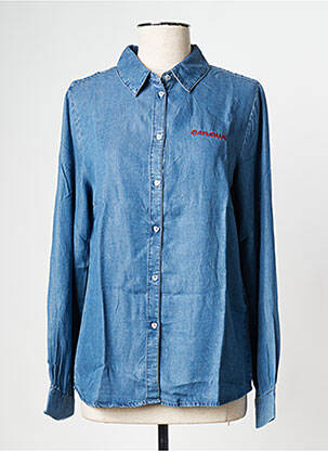 Cămașă albastru PIECES femeie