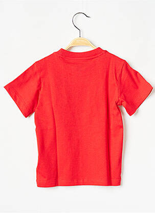 Tricou guler rotund roșu ADIDAS copil