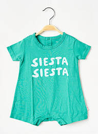 Body de lenjerie verde TINYCOTTONS fată