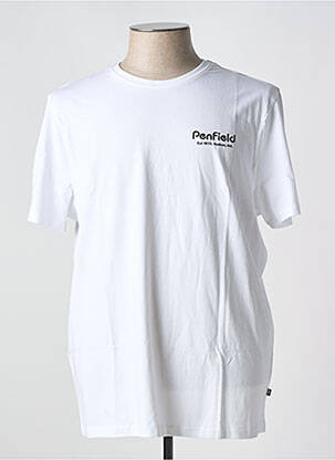 Tricou guler rotund alb PENFIELD bărbat