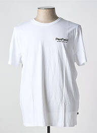 Tricou guler rotund alb PENFIELD bărbat