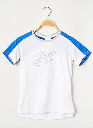 Tricou alb NIKE băiat