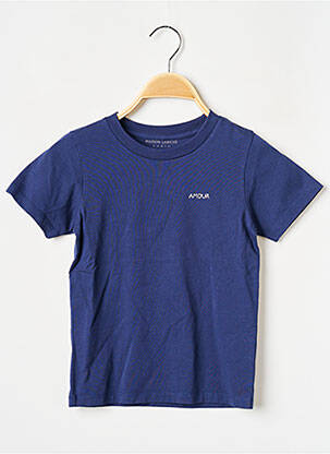 Tricou guler rotund albastru MAISON LABICHE băiat