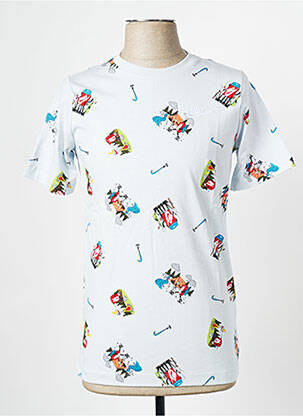 Tricou guler rotund albastru NIKE băiat