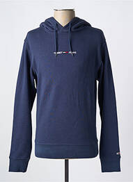 Hanorac cu glugă guler rotund albastru TOMMY HILFIGER homme
