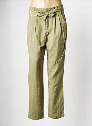 Pantalon larg verde SEE U SOON femeie