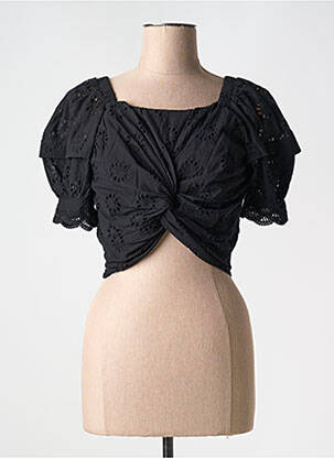 Top negru SUNCOO femeie