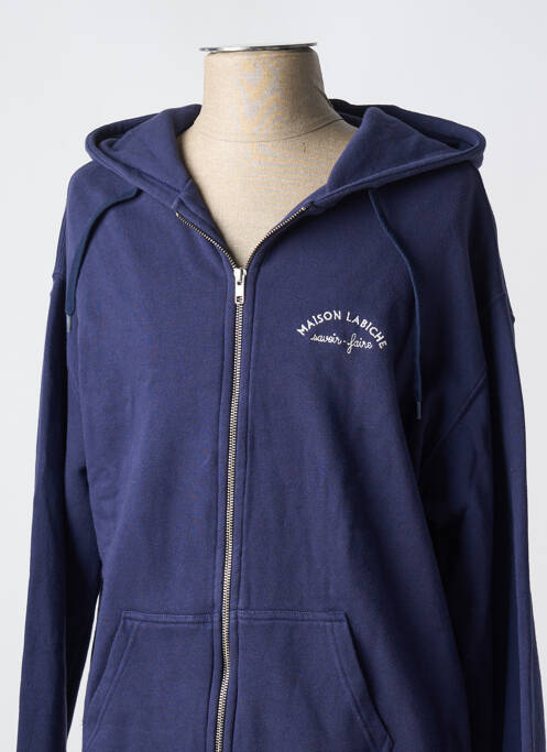Hanorac cu glugă albastru MAISON LABICHE bărbat