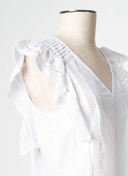 Top alb EKYOG femeie