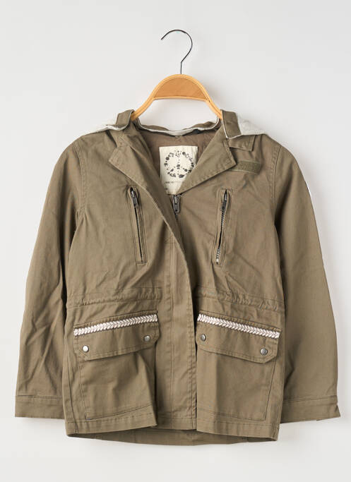 Palton scurt verde IKKS JUNIOR fată